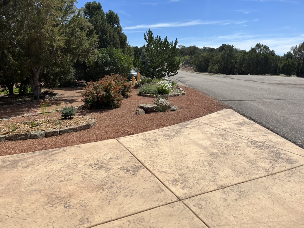 Landscape Design Project in Tijeras NM